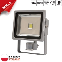 전원 30W의 LED 헤드 램프 1개, 2100lm, 모션 센서가 장착된 Yato YT-81804 - 폴란드.