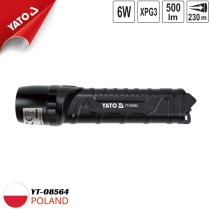 램프 XPG3 6W CREE, 172X41mm Yato YT-08564 - Ba Lan