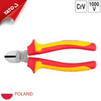 160mm 1000V Insulated Diagonal Cutting Pliers Yato YT-21158 - Poland