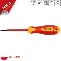 Tua vít 2 cạnh cách điện 1000V Yato YT-28150 - Ba Lan
