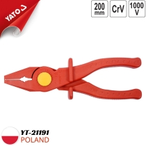 YATO YT-21191 - Kìm mũi nhọn cách điện