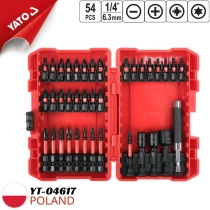 Bộ Đầu Vít Chịu Lực 54 Chi Tiết Yato YT-04617 - Ba Lan