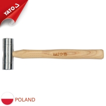 Búa đầu nhôm 150g 30mm cán gỗ Yato YT-45280 - Ba Lan