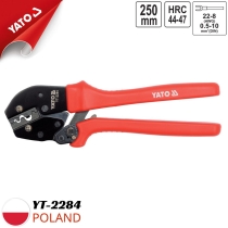 Crimping pliers 0.5-10mm2 AWG22-8 250mm Yato YT-2284 - Poland