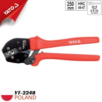 Crimping pliers for lugs 1.5-10mm² 220mm Yato YT-2248 - Poland