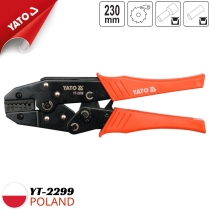 圧着工具 0.5-4.0mm² AWG20-12 230mm Yato YT-2299 - ポーランド