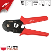 Kìm bấm cos pin rỗng 0.25-10mm2 175mm Yato YT-23051 - Ba Lan    