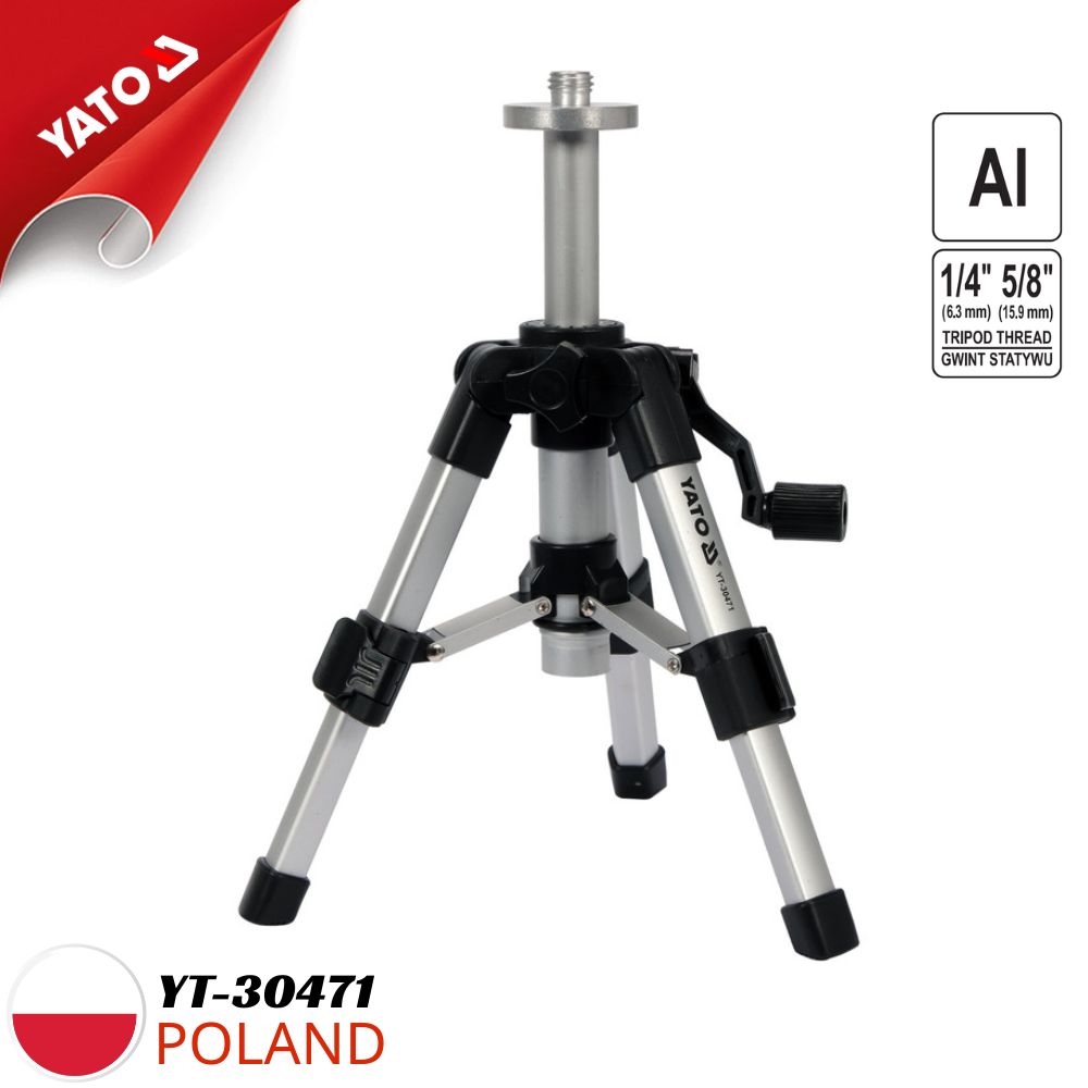  Yato YT-30471 레이저 레벨 삼각대 150-280mm - 폴란드
