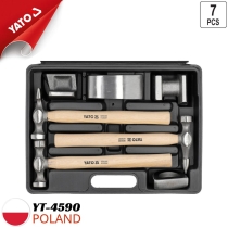 Bộ đe và búa làm đồng 7 món Yato YT-4590 - Ba Lan