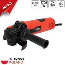 Máy mài góc 1700W 125mm M14 10000rpm Yato YT-821023 - Ba Lan