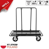 Xe đẩy thạch cao bằng thép tải trọng 900kg YT-37430 - Ba Lan