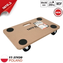 Xe Đẩy Hàng Bằng Gỗ MDF 200kg Yato YT-37420 - Ba Lan