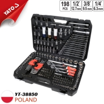 Yato YT-38850 198-piece 1/4