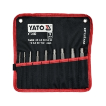 Yato YT-3590 9件圆形冲孔器套装