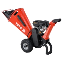 Máy nghiền cành cây chạy bằng xăng 100mm, 196cc Yato YT-86155
