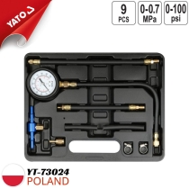 Yato YT-73024 9-piece Gasoline Engine Fuel Injection Pressure Tester Kit - Poland