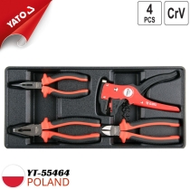 Yato YT-55464 - Poland - 4-piece Plastic Tray for Electric Pliers