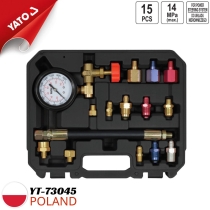 Bộ dụng cụ kiểm tra áp suất trợ lực lái 15 chi tiết Yato YT-73045 - Ba Lan