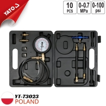 Yato YT-73023 10件套汽油发动机燃油喷射压力测试仪 - 波兰