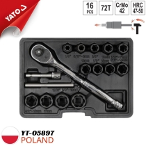 Yato YT-05897 16-piece 3/8