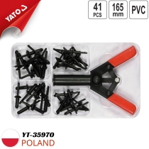 41-piece set of plastic rivets 5-6.6mm with Yato rivet gun YT-35970 - Poland