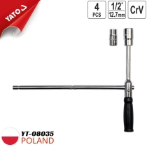 Yato YT-08035 3-Legged Cross Rim Wrench Set for Car Tires
