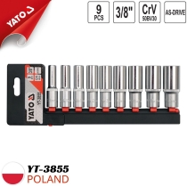 Bộ 9 đầu tuýp dài 3/8