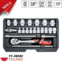 Bộ tuýp tay vặn tổng hợp 3/8