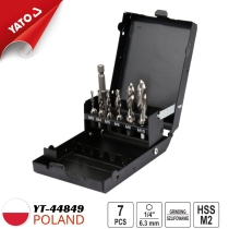 Set of 7 drills M3-M10 Yato YT-44849 - Poland