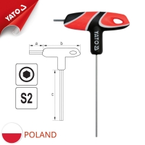 Lục giác chữ T từ 2.0mm đến 10.0mm Yato - Ba Lan 