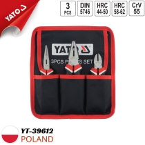 Bộ kìm 3 chi tiết Yato YT-39612 - Ba Lan