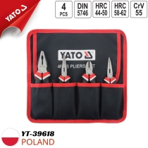 Bộ kìm đa năng 4 chi tiết Yato YT-39618 - Ba Lan