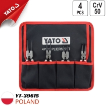 Yato YT-39615 4件套卡簧钳套装 - 波兰