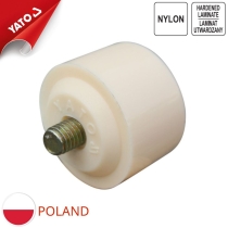 Yato YT-4640 22mm 흰색 플라스틱 해머 헤드 - 폴란드