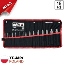 YATO YT-3591 15件工具塑料袋