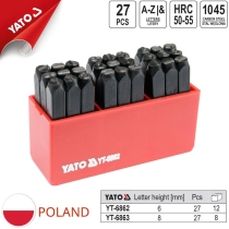 세트 27 조각 YATO YT-6862 - Ba Lan