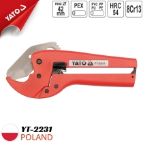 Dao cắt ống nhựa PVC 42mm Yato YT-2231 - Ba Lan