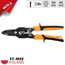 Kéo cắt tôn mũi thẳng 260mm Yato YT-1912 - Ba Lan