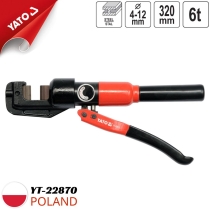 Kìm cắt thủy lực 4-12mm  6 tấn Yato YT-22870 - Ba Lan