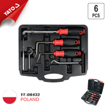 Bộ 6 cây móc seal phớt Yato YT-08432 - Ba Lan