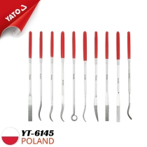 Bộ giũa kim 10 chi tiết 3X140X25mm Yato YT-6145 - Ba Lan