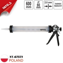 Yato YT-67571 380毫米管状硅酮胶枪 - 波兰