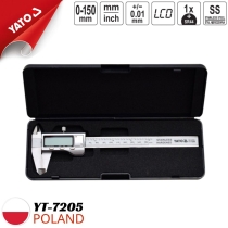 不锈钢电子卡尺0-150mm Yato YT-7205 - Ba Lan