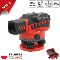 Máy thủy bình tự động 32x38mm Yato YT-30552 - Ba Lan