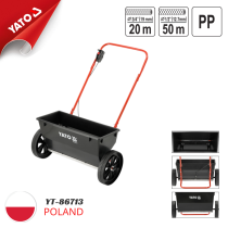 Máy Rải Phân, Hạt Giống, Cát 25L Yato YT-86713 - Ba Lan