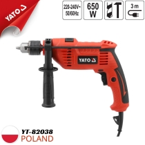 Máy khoan động lực 650W 13mm Yato YT-82038 - Ba Lan