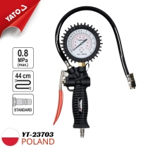 Đồng hồ bơm lốp 3 chức năng Yato YT-23703 - Ba Lan