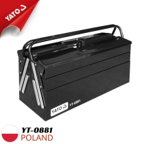 Yato YT-0881 5-compartment, powder-coated steel toolbox - Poland