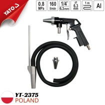 Pneumatic Suction Sandblasting Gun 1m Hose (Tankless) Yato YT-2375