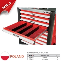 Small Cabinet Divider Bar Yato YT-0910 - Poland